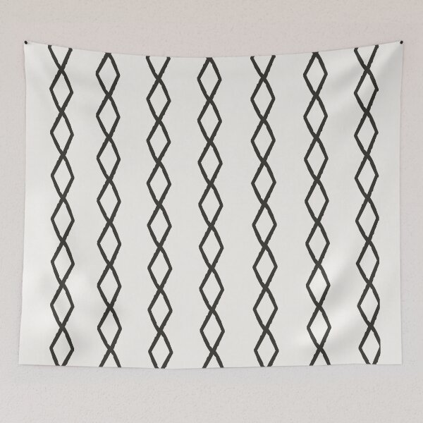 Item preview, Mudcloth Pattern Minimalist  Abstract  Geometric Shapes Boho  Pattern designed and sold by zedonee.