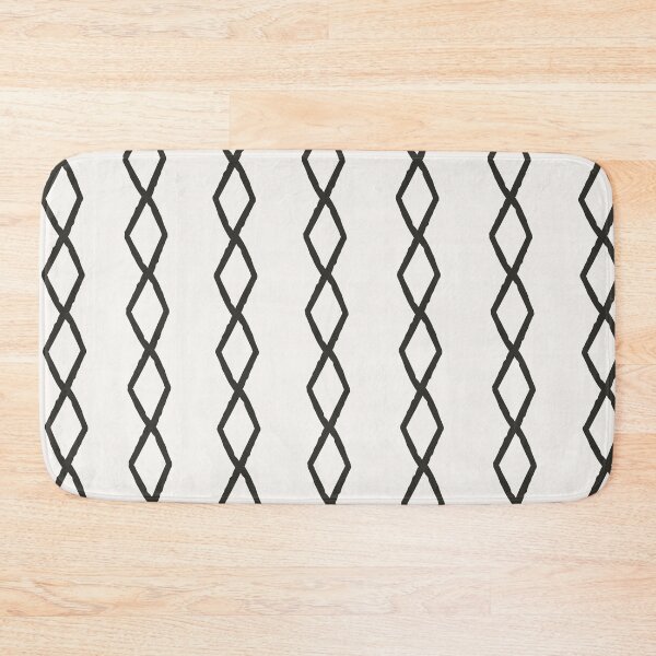 Item preview, Mudcloth Pattern Minimalist  Abstract  Geometric Shapes Boho  Pattern designed and sold by zedonee.