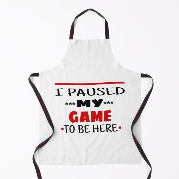 Item preview, I paused my game to be here, game, paused, designed and sold by Matrixstore.