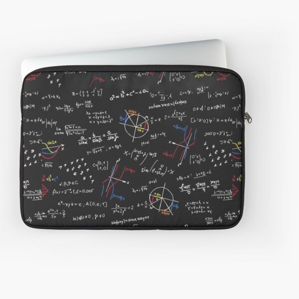 Mathematics Formulas Numbers Laptop Sleeve