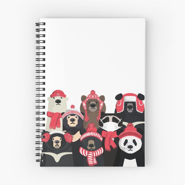Item preview, Bear family portrait: winter edition designed and sold by ZolinStudio.