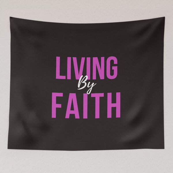 Item preview, living by faith designed and sold by Lilaclown.