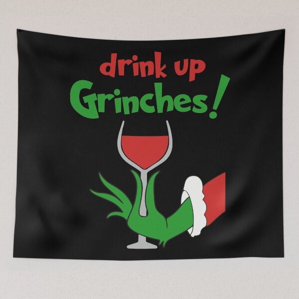 Item preview, Drink Up Grinches  | Christmas designed and sold by SerendipityNow.