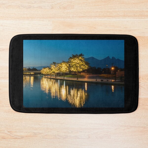 Item preview, The Monterrey, Mexico River Walk at Dawn designed and sold by Hochmann.