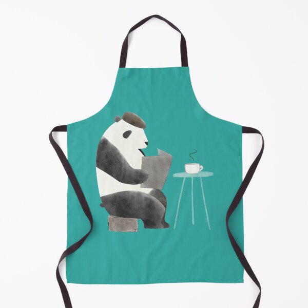 Item preview, Morning Panda Coffee Cute Animal Cafe designed and sold by Maika Coffee.