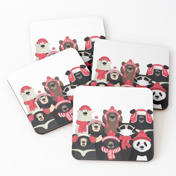 Item preview, Bear family portrait: winter edition designed and sold by ZolinStudio.