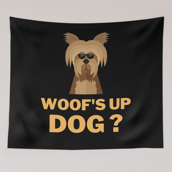 Item preview, Woofs Up Dog designed and sold by TrendKing.