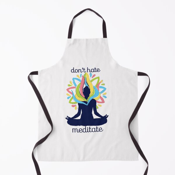 Item preview, Don't Hate Meditate Yoga Chakra designed and sold by donvector.