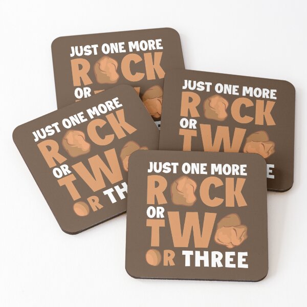 Aperçu de l'œuvre Rock collectant juste un autre minéral géologique amusant créée et vendue par DamnGoodDesign.