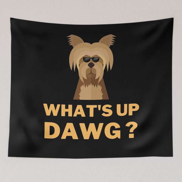 Item preview, Whats Up Dawg Funny designed and sold by TrendKing.