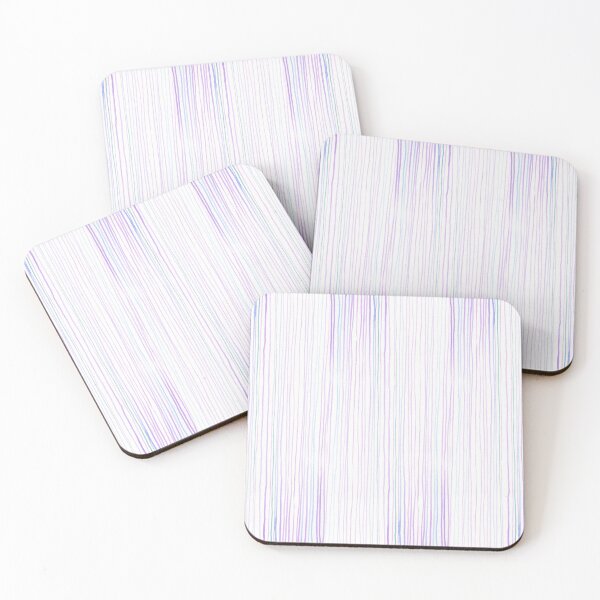 Item preview, Pastel Abstract vertical watercolor lines designed and sold by Mirushy.