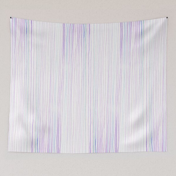 Item preview, Pastel Abstract vertical watercolor lines designed and sold by Mirushy.