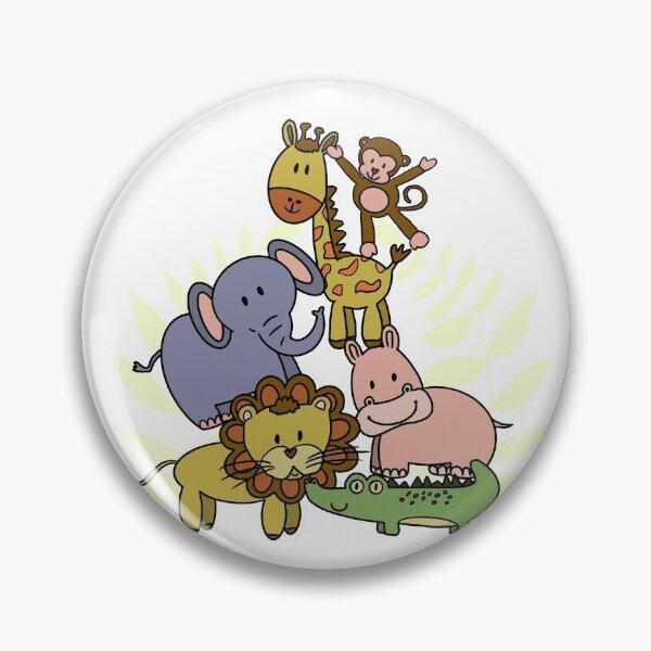 Item preview, Jungle safari animals  designed and sold by Sarah-Wilde.