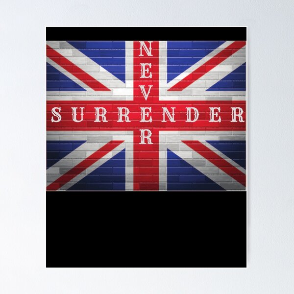 Item preview, UVF Never Surrender designed and sold by TrendKing.