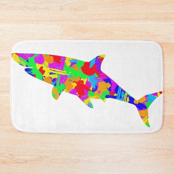 Item preview, Rainbow Shark designed and sold by Jayda Bruce.