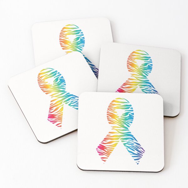 Item preview, Awareness Ribbon - Rainbow Stripe designed and sold by Teamtsunami6.