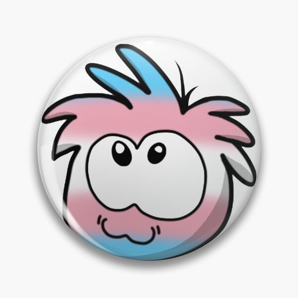 Item preview, Pride Puffle - Trans designed and sold by WhatWasSeen.