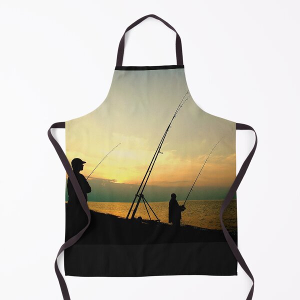 Item preview, Fishing from the Beach at sunset. designed and sold by Billlee.