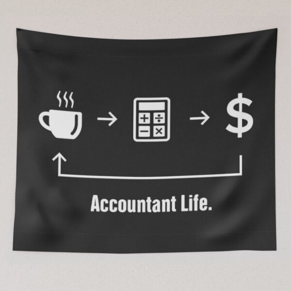 Item preview, Accountant life summary gift designed and sold by MDAccount.