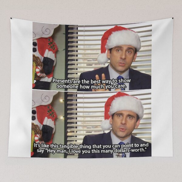 Item preview, The Office Christmas Card designed and sold by Boddahs.