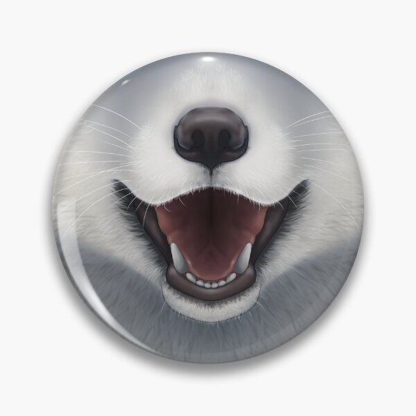 Item preview, Arctic Fox Face Mask designed and sold by SidianArts.