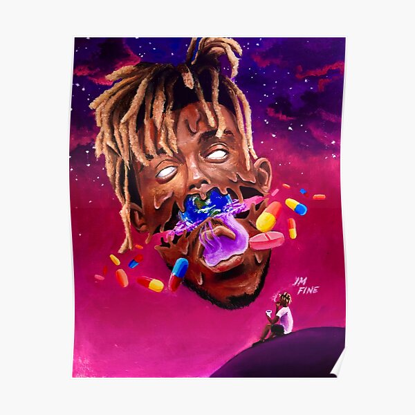 50++ Juice wrld poster walmart