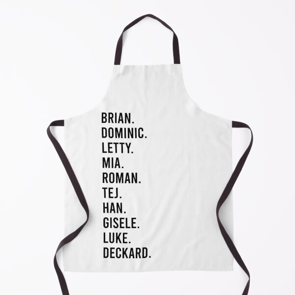Item preview, Fast & Furious Character Names designed and sold by leenbernardo.