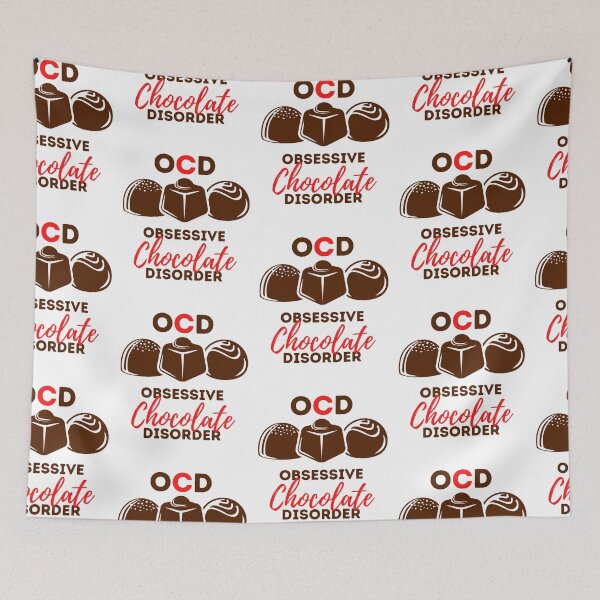 Item preview, Obsessive Chocolate Disorder designed and sold by cuteCREEPshop.
