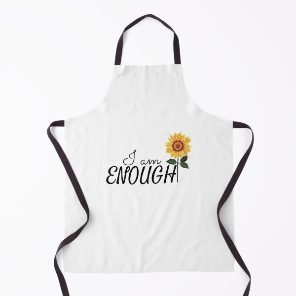 Item preview, I am enough Sunflower Affirmation designed and sold by JustAMillenial -.