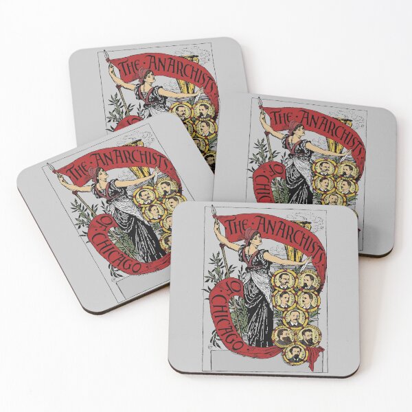Item preview, Anarchists of Chicago In Color - Haymarket Riot, Labor History, Socialist, Socialism, Leftist designed and sold by SpaceDogLaika.