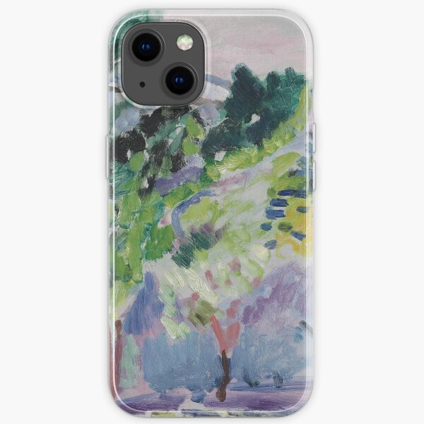 Henri Matisse - Paysage à Collioure - Póster de exposición Funda blanda para iPhone