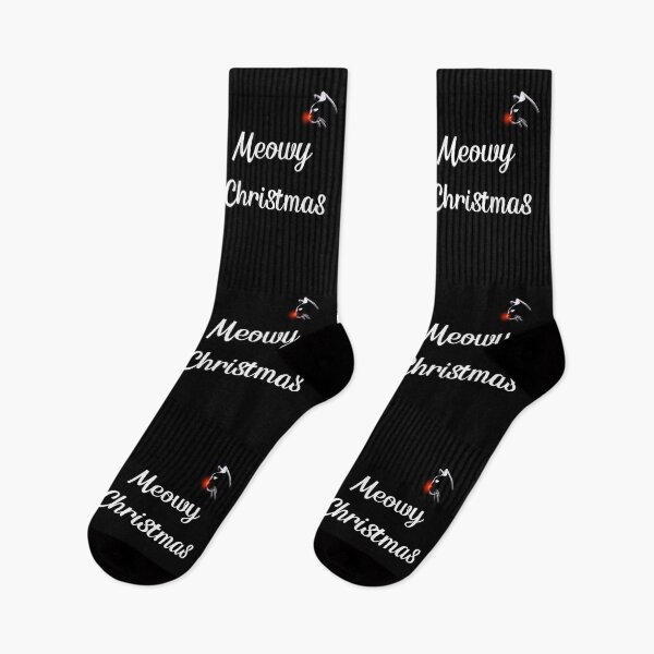 Item preview, Meowy Red Nosed Christmas! designed and sold by Mamalia.