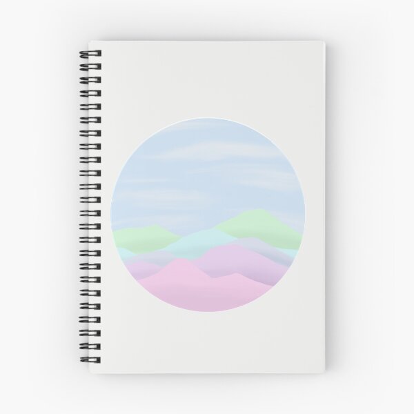 Item preview, Pastel Mountains  designed and sold by NinaNotes.
