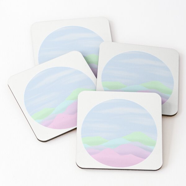 Item preview, Pastel Mountains  designed and sold by NinaNotes.