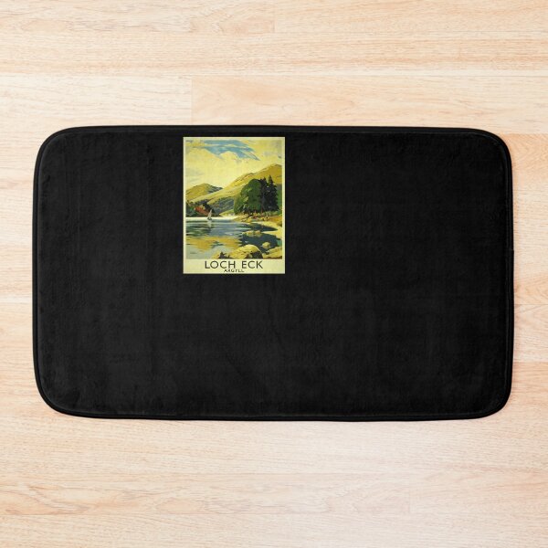 Item preview, retro iconic Loch Eck designed and sold by CorasPosters.