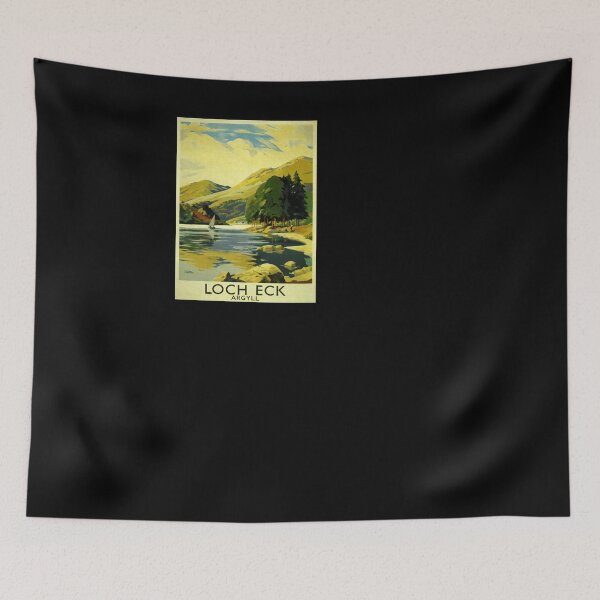 Item preview, retro iconic Loch Eck designed and sold by CorasPosters.