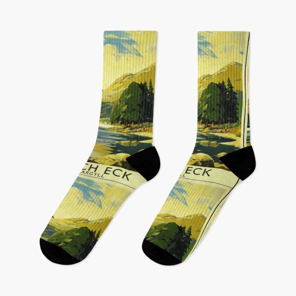 Item preview, retro iconic Loch Eck designed and sold by CorasPosters.