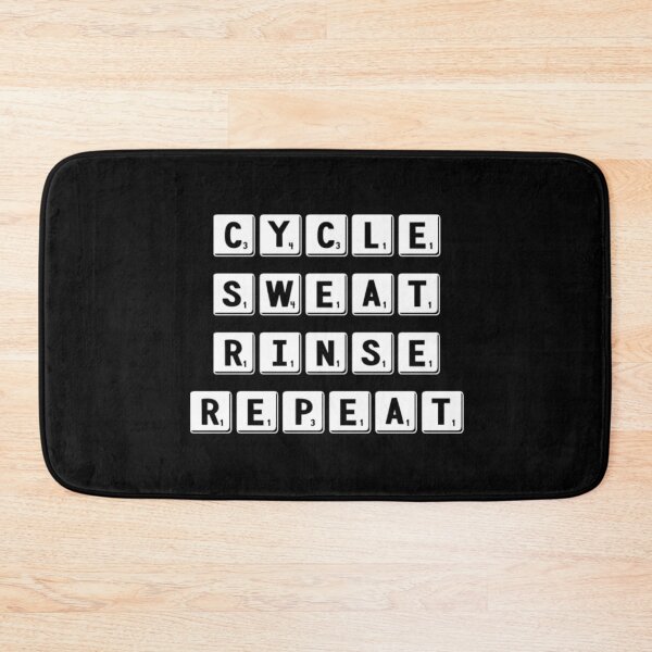 Item preview, Cycle Sweat Rinse Repeat designed and sold by RiseandShineTee.