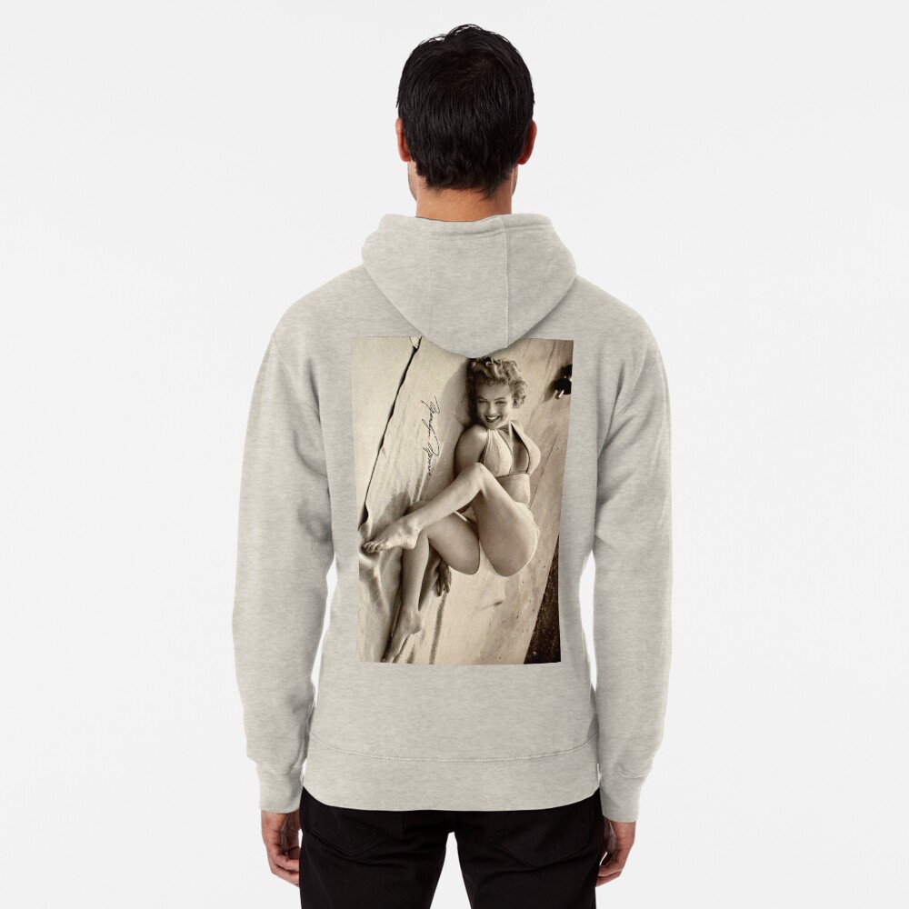 marilyn monroe pullover hoodie