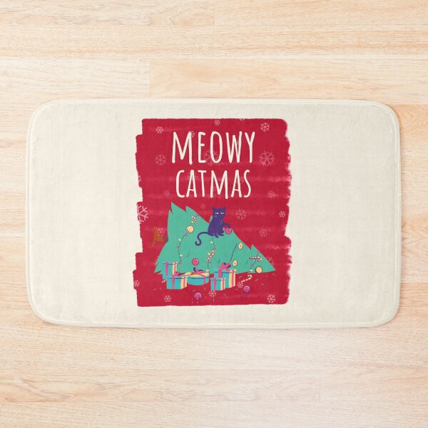 Item preview, Meowy Catmas Christmas Christmask Tree Festive Fail Cat  designed and sold by Sunny Collections.
