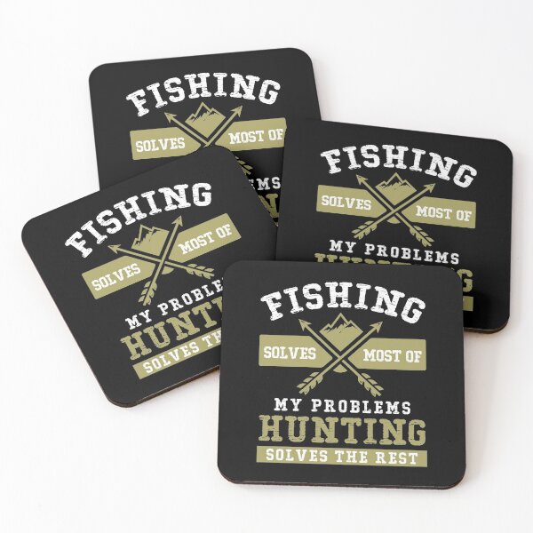 Item preview, Fishing and Hunting are the Solution designed and sold by TheHustlersSC.