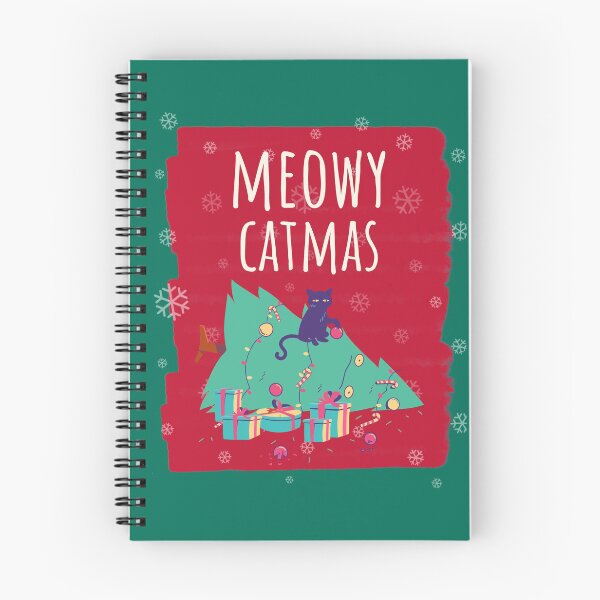 Item preview, Meowy Catmas Christmas Christmask Tree Festive Fail Cat Green designed and sold by Sunny Collections.