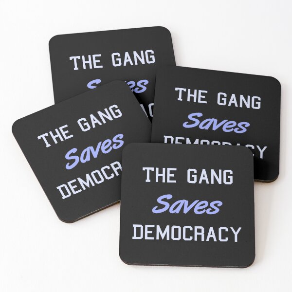 Item preview, The Gang Saves Democracy designed and sold by MJLdesigns.