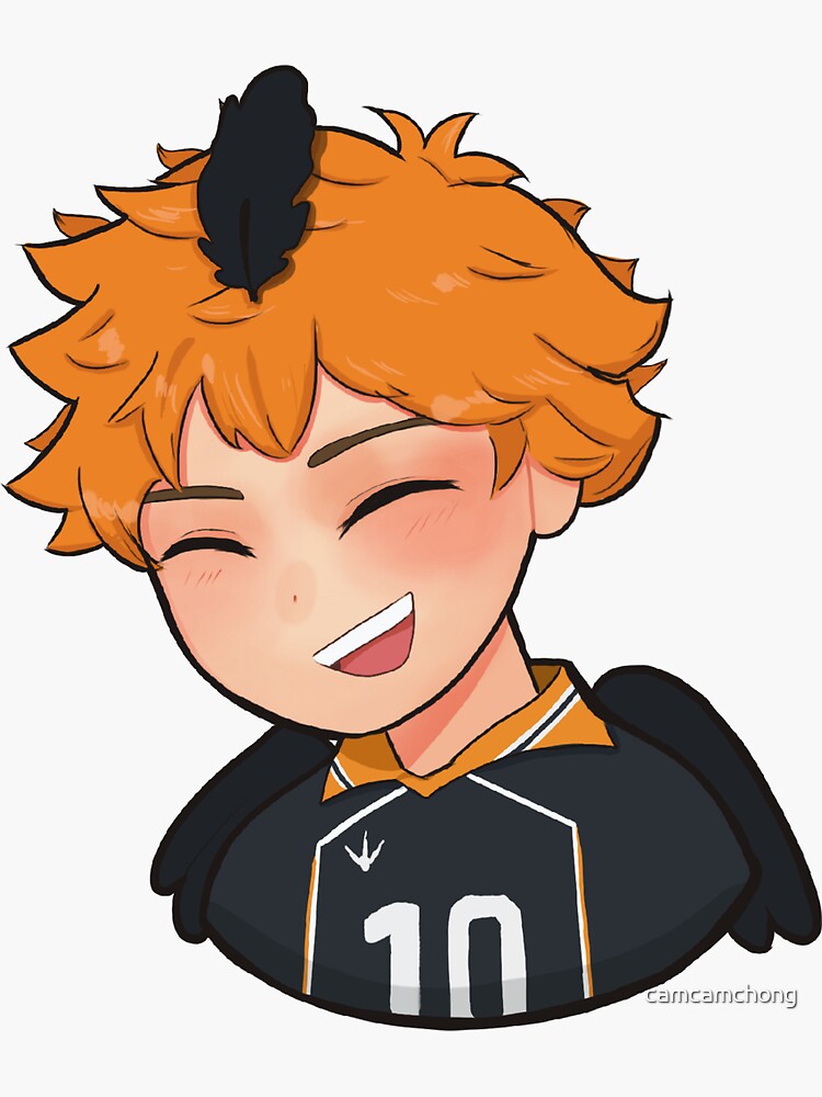 Hinata Shoyo Crow Chibi Sticker Sticker For Sale By Camcamchong Redbubble 2509