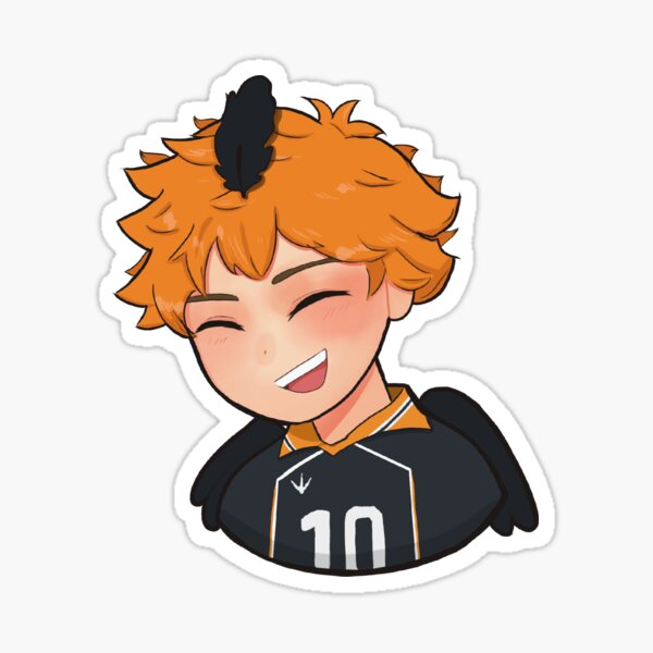 Hinata Shoyo Crow Chibi Sticker Sticker For Sale By Camcamchong Redbubble 9469