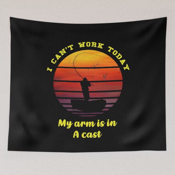 Item preview, I can't work today, my arm is in a cast funny gift idea designed and sold by FreedomTree.
