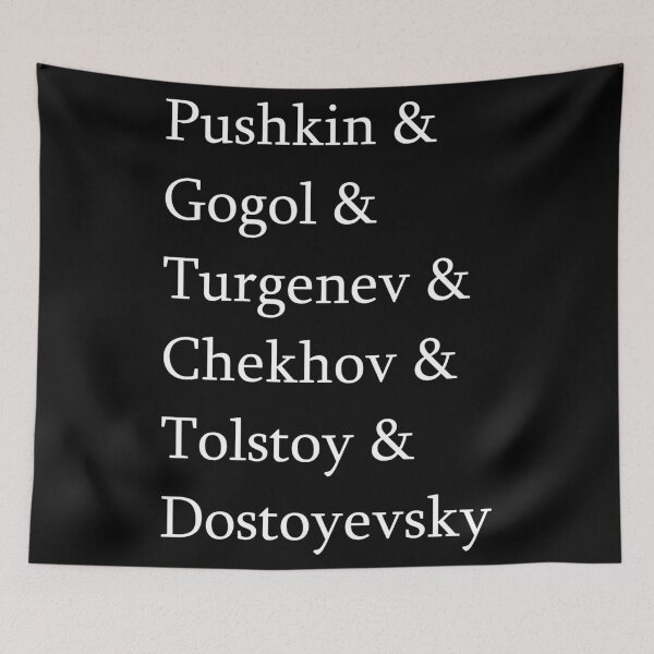 Item preview, Russian Authors T-Shirt (White) designed and sold by Vidallz.
