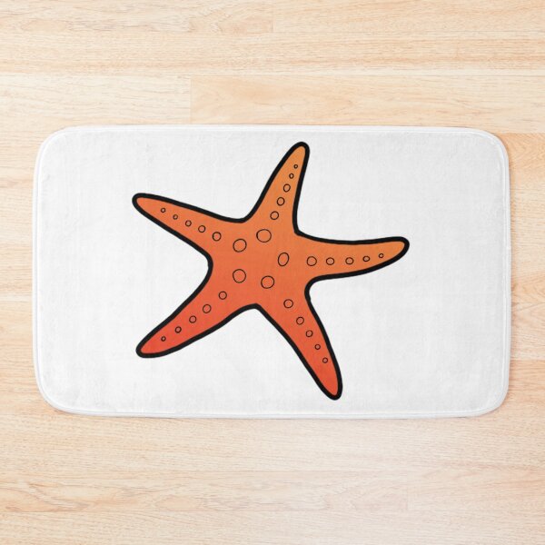 Item preview, Red and Orange Sea Star  designed and sold by CaptinAubs.