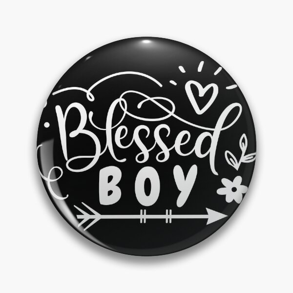 Item preview, Blessed Boy (white) (Positive Believer) designed and sold by OneCherubim.