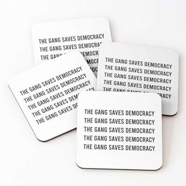 Item preview, The Gang Saves Democracy designed and sold by MJLdesigns.
